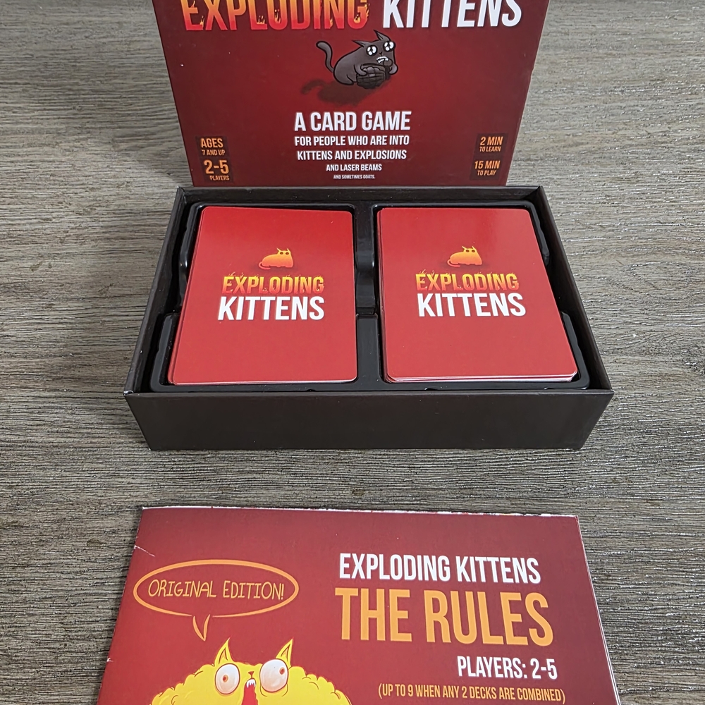 Exploding Kittens Card Game Set - Picture 6 of 6
